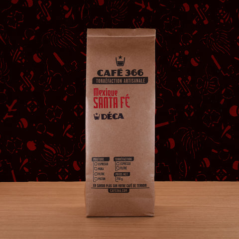 Mexique / Santa Fé / Décaféiné